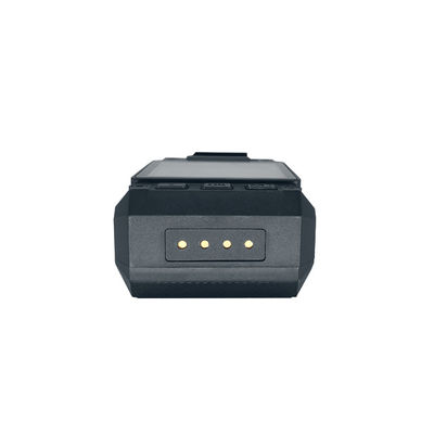 WAV JPEG 4000mAH لیتیوم پلیس دوربین بدن پشتیبانی H.264 H.265 MPEG4