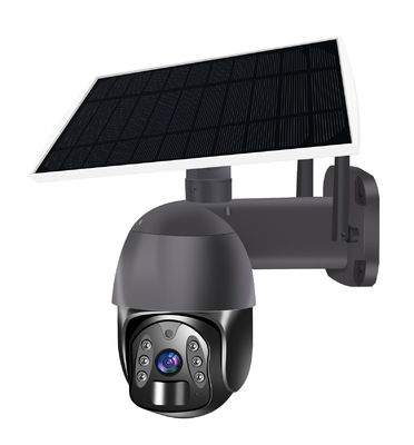 دوربین امنیتی پانل خورشیدی WIFI PIR در فضای باز Dome PTZ H265 Tuya HD