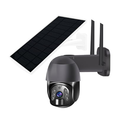 دوربین امنیتی پانل خورشیدی WIFI PIR در فضای باز Dome PTZ H265 Tuya HD