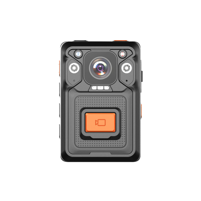 دوربین بدنه پلیس لیتیوم 3200 میلی آمپر ساعتی GPS بلوتوث SOS رمزگذاری AES256