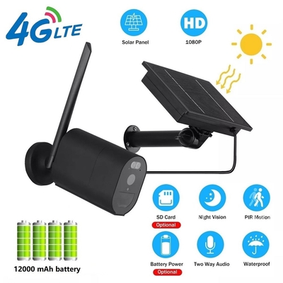 دوربین امنیتی Wifi 12000MAH 4G PIR Alarm دوربین امنیتی Dome لنز 3.6mm