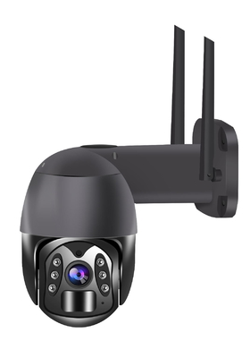 دوربین مداربسته PTZ 4G 1080P 170 میلی آمپری PTZ باطری قابل شارژ شارژی IP66 App Tuya