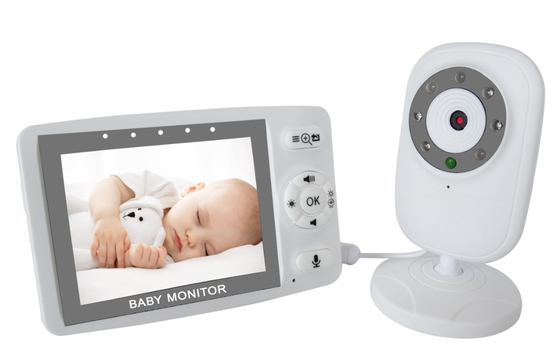 مانیتور کودک بی‌سیم 3.5 اینچی HD 2 Way Intercom داخلی باتری 1300MAH Li