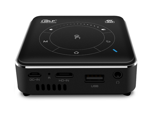 فوکوس دستی پروژکتور قابل حمل DLP 55 Lumens 20000 Hours Life Time