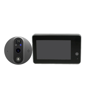 زنگ ویدیویی Wifi Peephole کم مصرف با LCD 4.3 اینچی با وضوح بالا