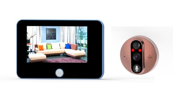 1080P Peephole WIFI Doorbell ویدیویی 5000mAH باتری IR CUT سوئیچ اتوماتیک