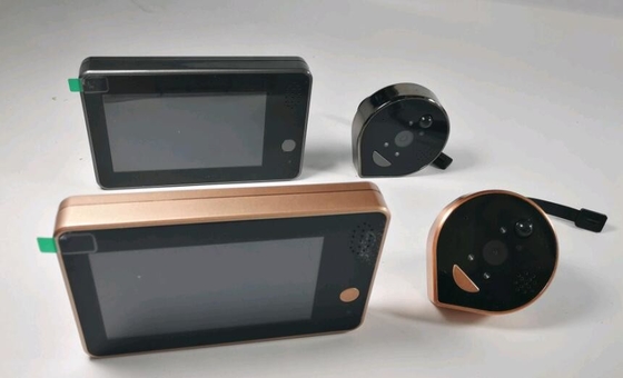 زنگ درب امنیتی بی‌سیم Wifi Peephole ضد آب و زاویه باز 160 درجه