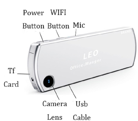 دوربین مدار بسته 7 ساعت فیلمبرداری دوربین نشان H.265 WIFI HD