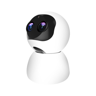 دوربین خانگی وای فای 1080P/ 2.0 مگاپیکسلی دوربین مداربسته با لنز دوگانه WIFI دوربین مداربسته با زوم اپتیکال هیبریدی 10 برابری دوربین Mini PTZ