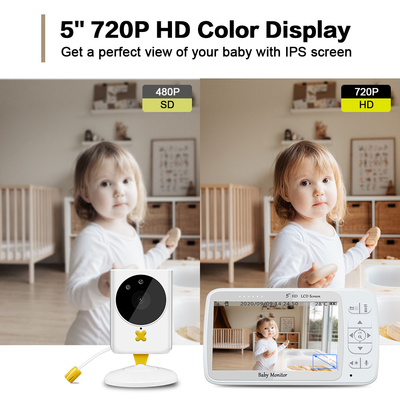 نمایشگر تلویزیونی 2 Way Talk Wireless Baby 2.4GHz ISM باند پشتیبانی می کند