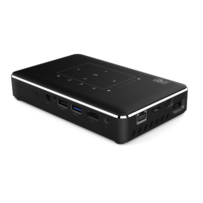 پروژکتور قابل حمل DLP 150 Lumens Mini Android 9.0 OS Life Time فوکوس دستی