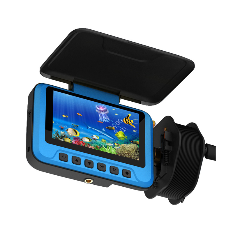 دوربین ماهیگیری زیر آب زاویه باز 160 درجه با مانیتور LCD 4.3 اینچی