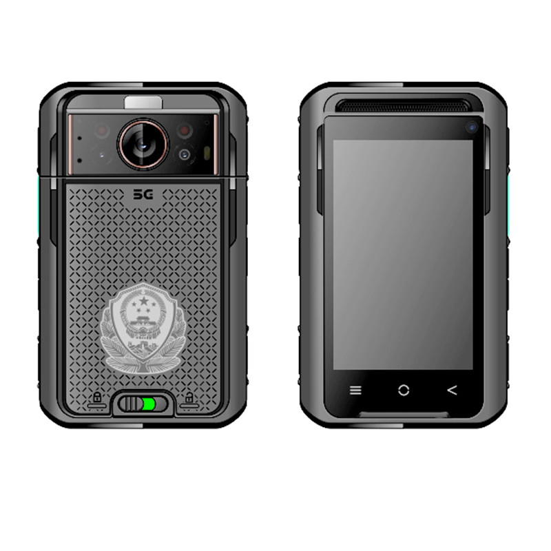 دوربین بدن 5G NR/SA تصویربرداری حرارتی 4K HD 3500mah باتری دوگانه EIS 4G 64GB 3.1-inch LCD