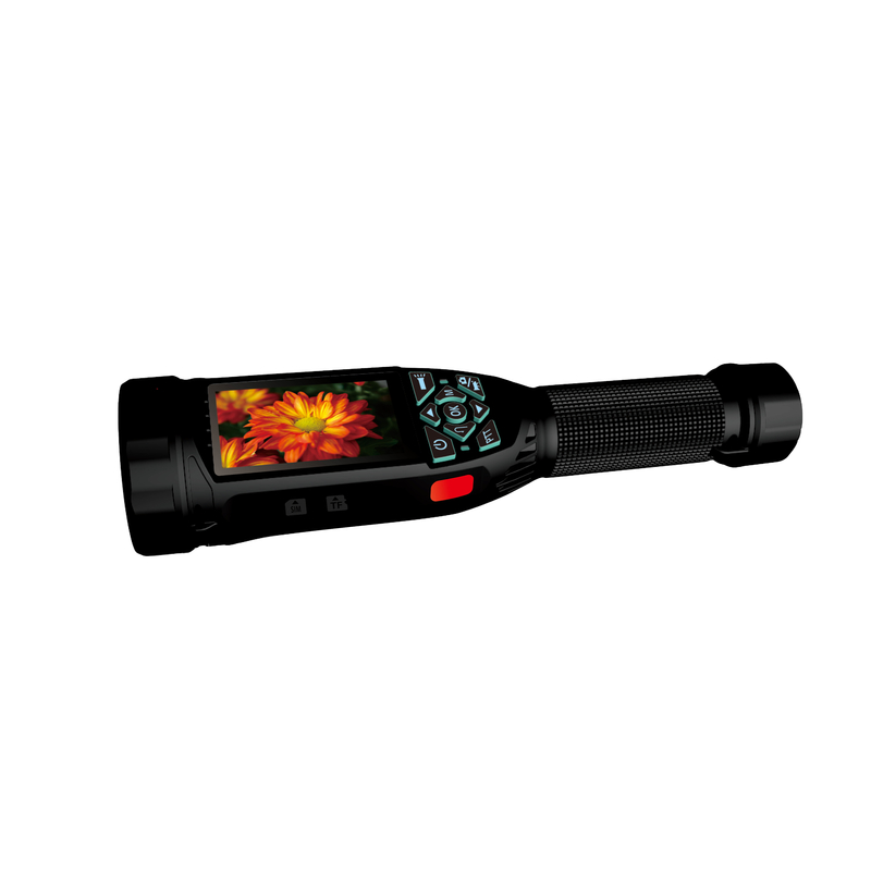 IP66 120 درجه دوربین ضبط کننده چراغ قوه با روشنایی بالا چراغ قوه LED