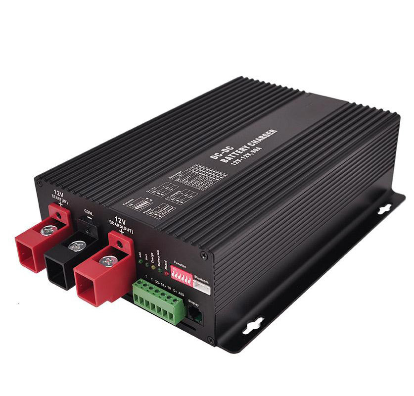 DC-DC Booster 12V 90A دو طرفه شارژر باتری کنترل کننده برای RV Vehicle Yacht