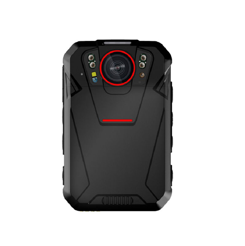 ضبط کننده اجرای قانون 4G WiFi صفحه نمایش لمسی 2.4 اینچی سیستم اندروید 8.1 باتری 2500 میلی آمپر ساعتی SOS LED LED قرمز و آبی