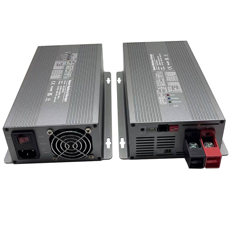 AC به DC 180V-260V AC 50HZ شارژر باتری هوشمند 12V 30A / 24V 15A / 48V 10A