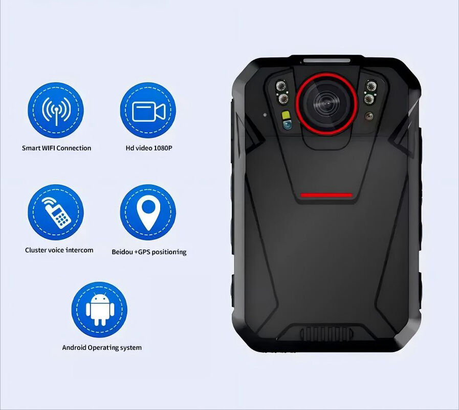 4G وای فای بدکم اندروید سیستم 2.4 اینچ صفحه لمسی ONVIF RSTP