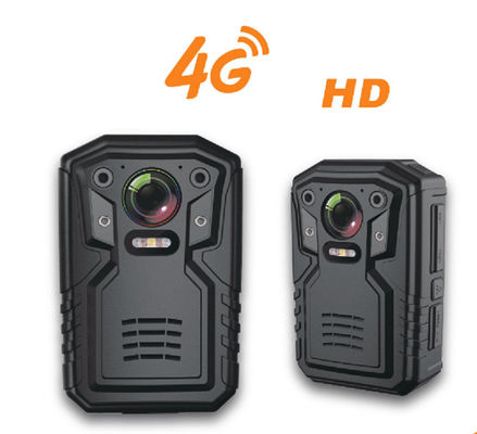 ضبط کننده جیپیاس دوربین فرسوده hd Wifi 4g بدنه در عملکرد زمان واقعی کار می کند
