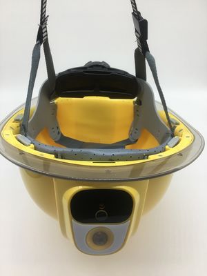 کلاه ایمنی ساختمانی با دوربین 4G Video GPS DVR 10Meters نسخه شب