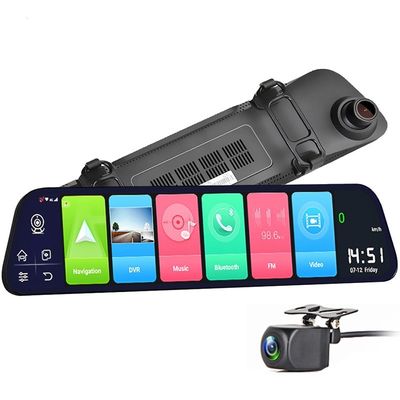 Android8.1 Car DVR 1080P GPS Navigation ADAS دوربین فیلمبرداری 800 میلی آمپر