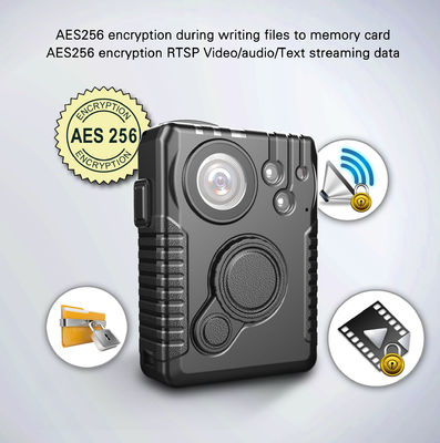 ماژول GPS دوربین های فرسوده پلیس 3200mAH پشتیبانی AP STA WIFI